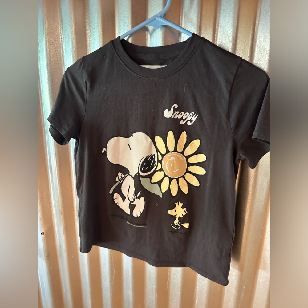 Snoopy t shirt girls 7/8